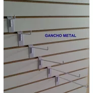 100 Gancho Blister Exhibipanel Panel Ranurado 1 Cja X Compra