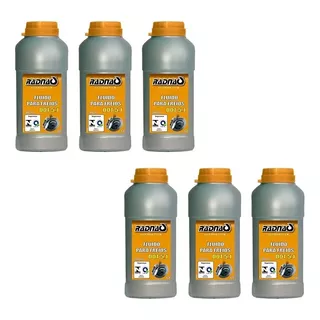 Fluido De Freio Radnaq Dot5.1 500ml - 06 Unidades