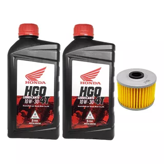 Kit Service Honda Cb 250 Twister Filtro Aceite Hgo 10w30 M1 