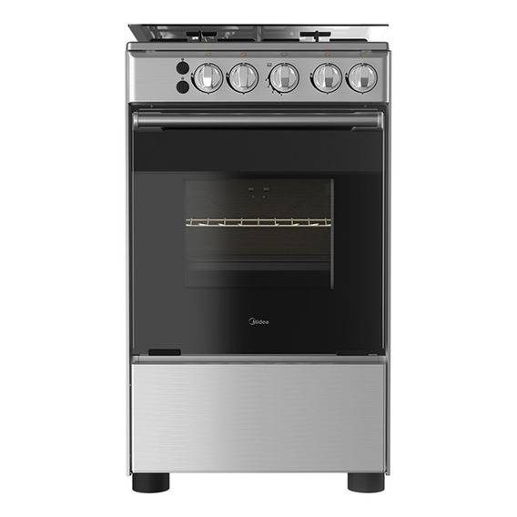 Cocina A Gas Midea 4 Quemadores Mcg-4qsg20ns