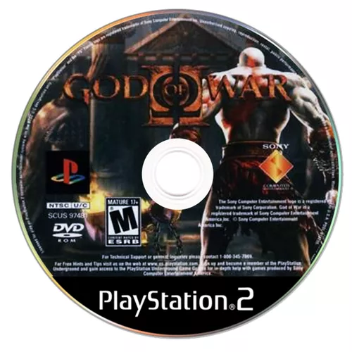 God of War II - Jogo PS2 Midia Fisica - Sony - Jogos de Aventura - Magazine  Luiza