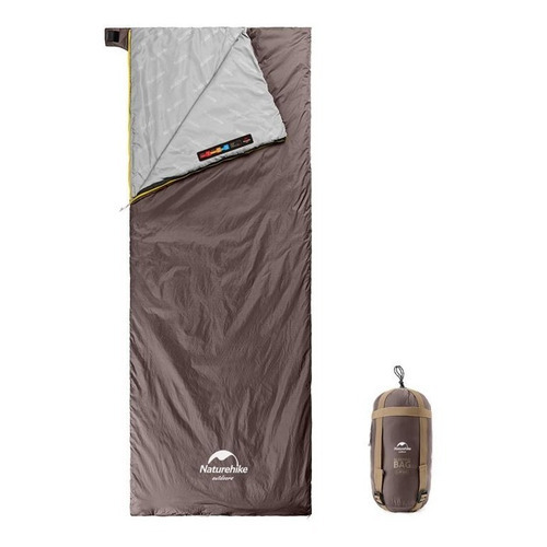 Sleeping Bag Ultraligero Y Ultracompacto Saco De Dormir Color Marrón