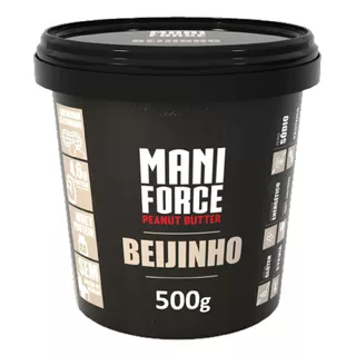 Maniforce Pasta De Amendoim Beijinho 500g C/ Whey Protein