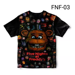 Franela De Five Nights At Freddy's