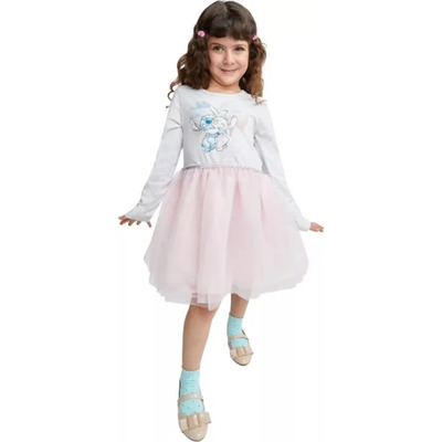 Vestido Corto Casual Niñas Disney Stitch Angel 1156189