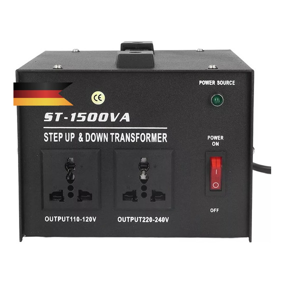 Transformador Convertidor Voltaje1500w 110v-240v O 240v-110v