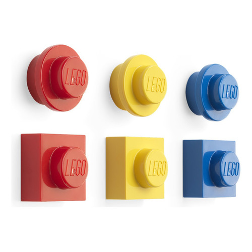 Lego Set Imanes Magneticos Bloques X6 Unidades Colores Color Classic Set 6