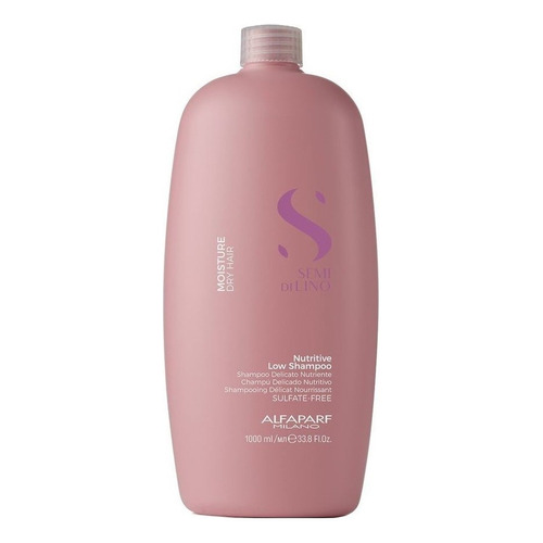 Shampoo Alfaparf Semi Di Lino Nutritive en botella de 1000mL