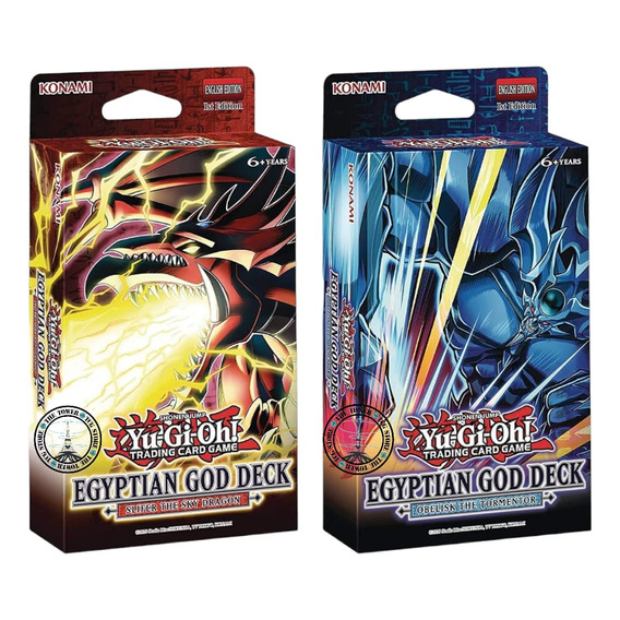 Yugi-oh Structure Deck Egyptian God Slifer & Obelisk 