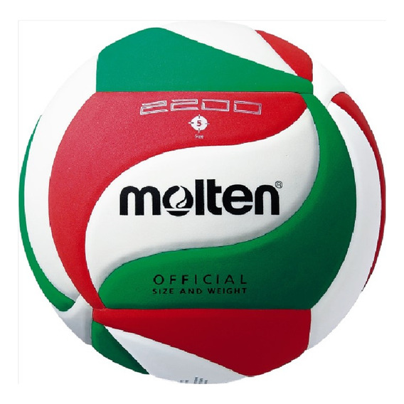 Balón De Voleibol Molten V5m 2200 Santiago 2023 Color Tricolor