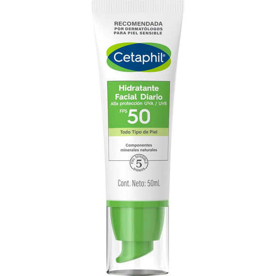 Hidratante Facial Cetaphil Diario Fps 50 Con 50ml