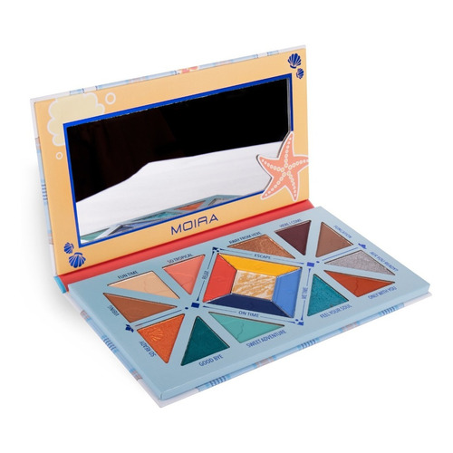 Paleta De Sombras Moira Cosmetics Let's Get Carried Away Color de la sombra LET´S GET CARRIED AWAY