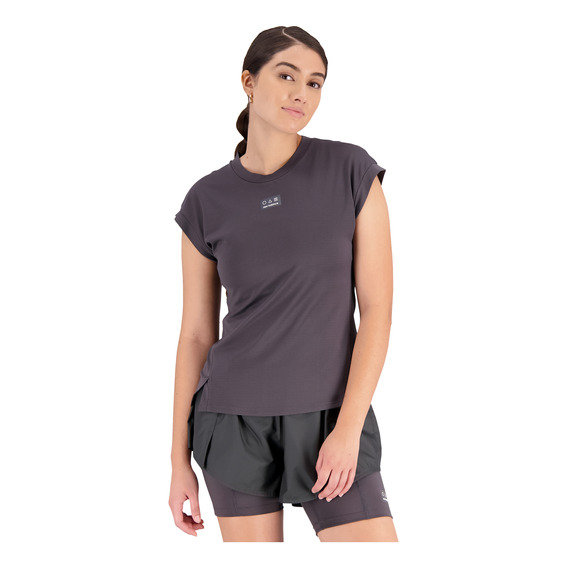 Remera New Balance De Dama - Impact Sleeve Top - Wt23277ack