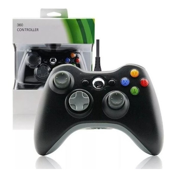 Joystick Control Compatible Xbox 360 / Pc Cableado 2.5 Mts