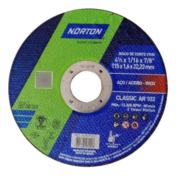 Norton Profissional Classic 25 Unidades 115 mm