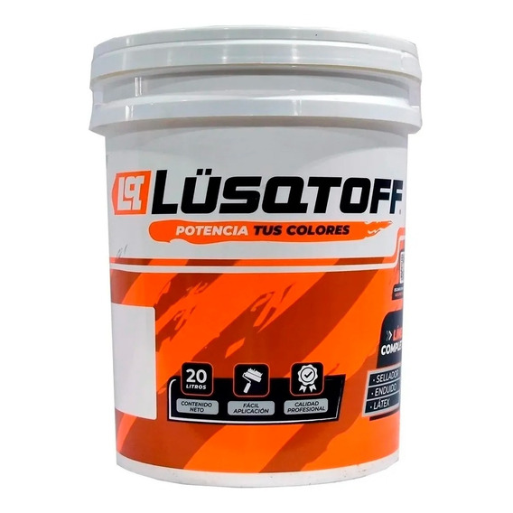 Pintura Latex Interior Exterior X 20 Ltrs Lusqtoff Llext20-8