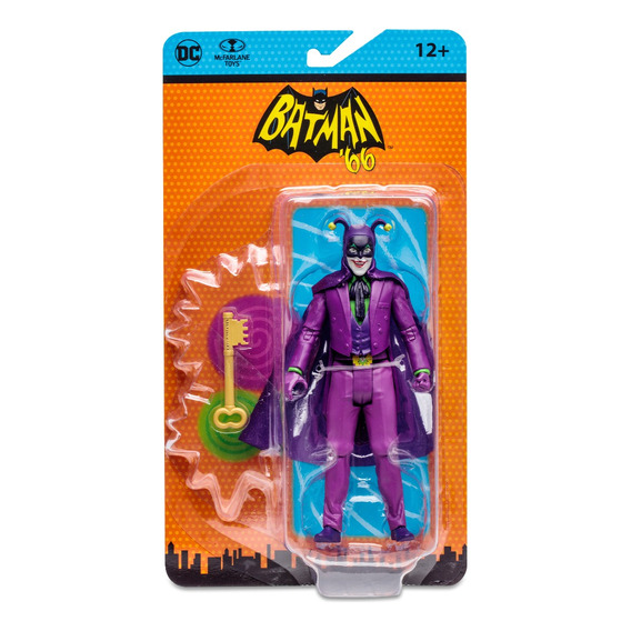 Sm Mcfarlane Figura 6 Batman 66 - The Joker (cómic)