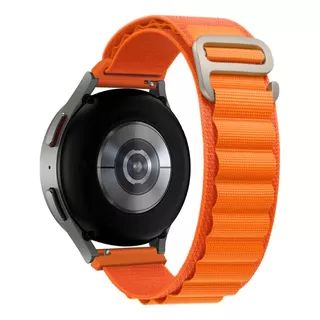 Pulseira Loop Alpinista Para Relogio Smartwatch 22mm Cor Laranja