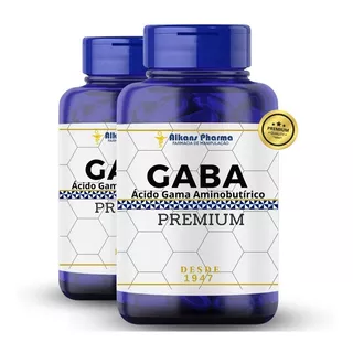 Gaba 800mg 120 Cápsulas Matéria Prima Importada