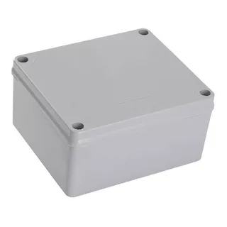 Caja De Paso Plástica 4*4 Pvc Blanca 1 Unidad