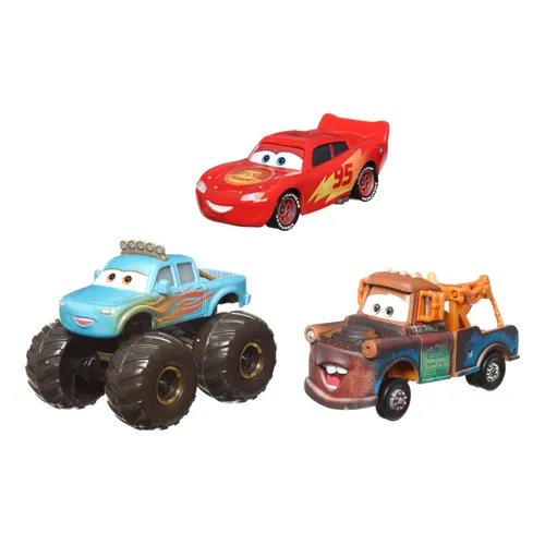 Carros De Brinquedo, Pacote Com 3, Mattel Disney Pixar Cars