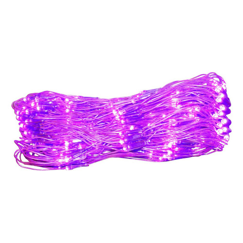 Red Led Navidad Morado 320 Leds 2x1.8m Red