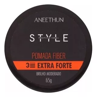 Aneethun Pomada Fiber Style Profiss. 65gr Extra Forte, Brilh