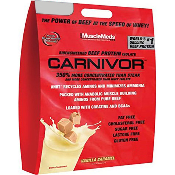 Proteina Carnivor De Carne Bolsa 7 Lbs Todos Los Sabores