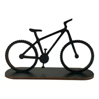 Kit 15 Bicicletas Com Base Em Mdf Cru Recorte Laser - 10cm