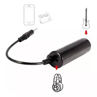 Adaptador Amplificador De Guitarra No Celular Gravação Live