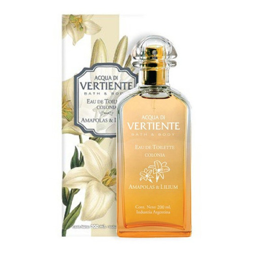 Vertiente X200 Amapolas Y Lilium Eau De Toilette