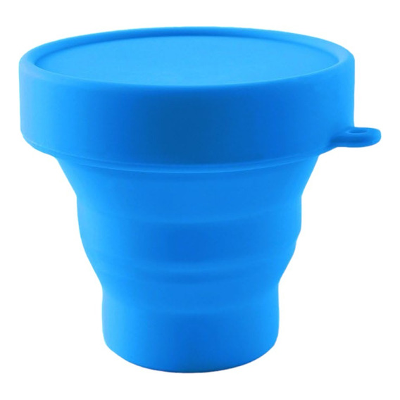 Vaso Plegable 170ml Silicona Montañismo Outdoor Camping Ct18