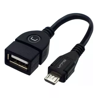 Cable Unno Ad4201bk Usb A Micro-usb Negro