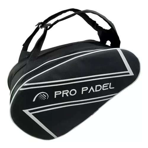 Funda Vince con Bolsillo Padel Negra Paddle