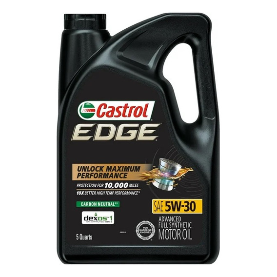 Aceite Castrol Edge 5w-30 Sintetico 4.73 Litros