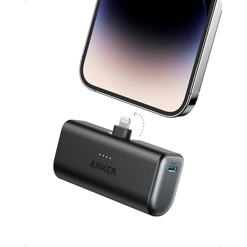 Anker Nano Power Bank Con Conector Lightning Incorporado, Ca