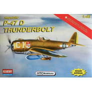 Plastimodelismo P-47d Thunderbolt Htc Academy 1/48