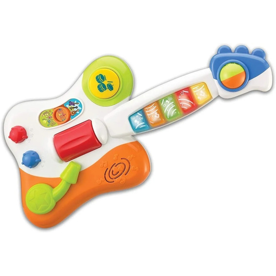 Winfun Guitarra Mini Rock Star Con Luz Y Sonidos Int 2000-nl