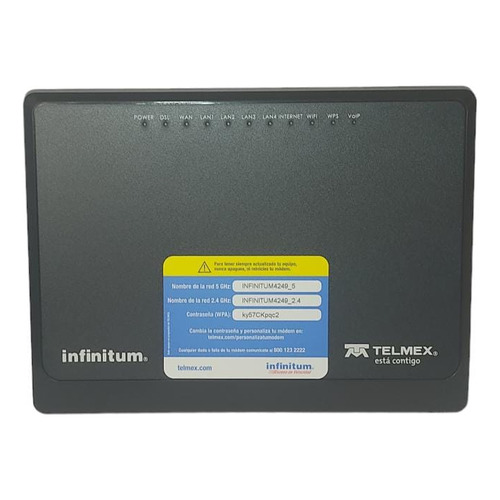 Módem Router Sercomm Entry34t 2.4/5ghz 2021 telmex modem