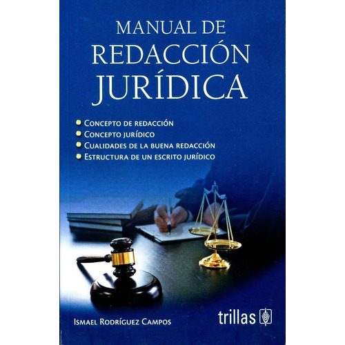 Manual De Redacción Jurídica Trillas