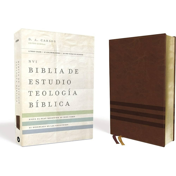 Biblia De Estudio Nvi Teologia Biblica Leathersoft Cafe