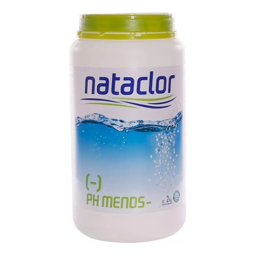 Corrector De Ph (menos) 2 Kg. Nataclor Para Pileta Cloro Fer