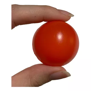 Bolas Bolinhas Plástico Tipo Ping-pong Pacote 50 Un Vermelho