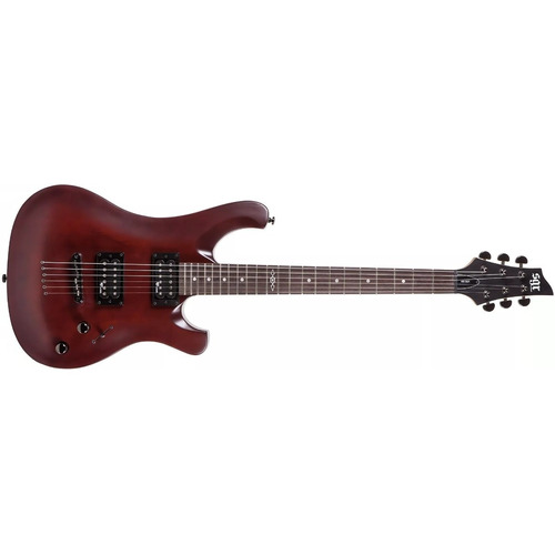 Sgr Schecter 006 Guitarra Electrica Hh Color Walnut satin Orientación de la mano Diestro