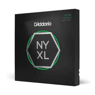 Cordas Para Baixo D'addario Nyxl4095 Round Wound 040   