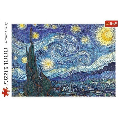 Rompecabezas Trefl Van Gogh La Noche Estrellada 1000 Piezas