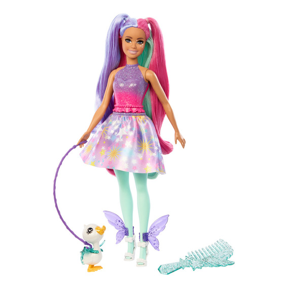 Barbie Muñeca A Touch Of Magic Rocki Con Falda Y Alas