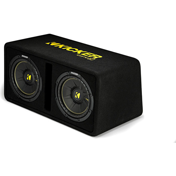 Caja Doble Armada Subwoofer 10 Kicker 44dcwc102