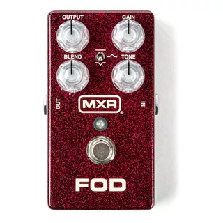 Jim Dunlop Fod Drive Effects Pedal Rojo