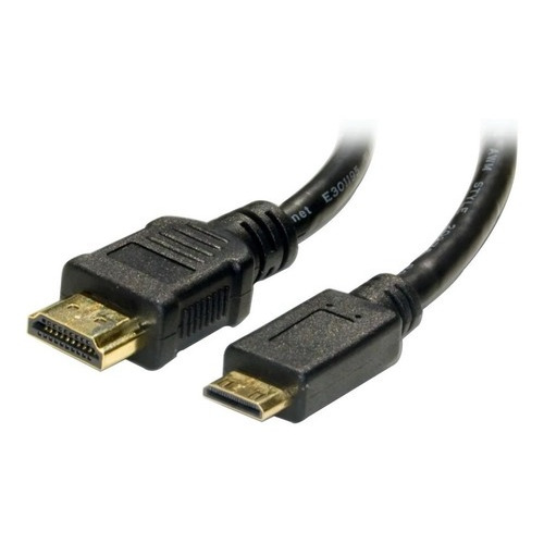 Cable Hdmi A Mini Hdmi 1.5mts V1.3 Cat.2 Oro 24k, Full Hd